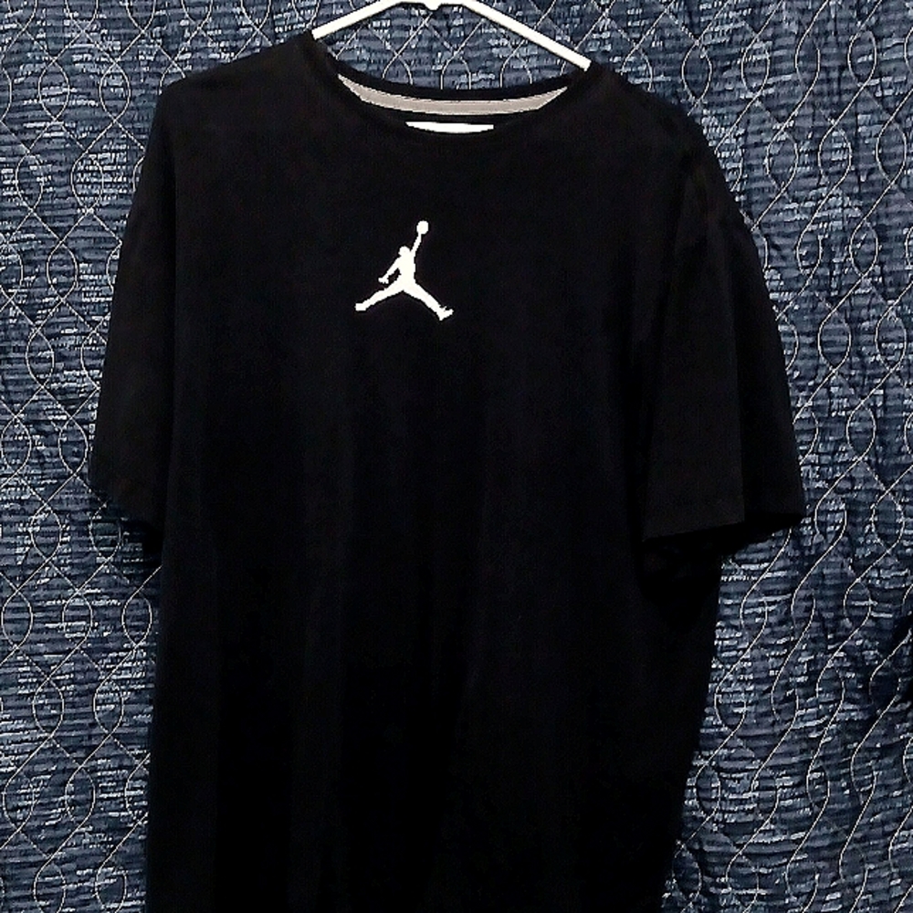 Jordan Brand Jumpman logo 2XL black T-shirt